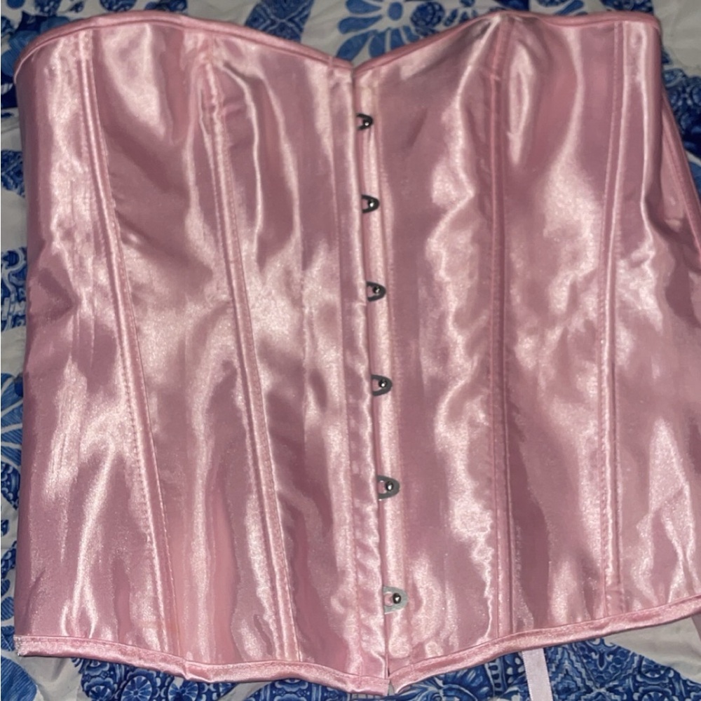 Pink corset top size 2Xl